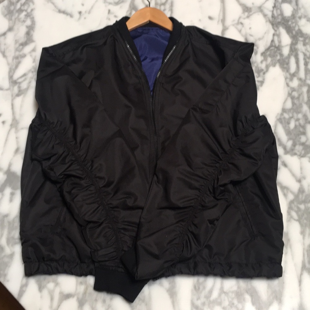 Topman Reversible Bomber Jacket LG